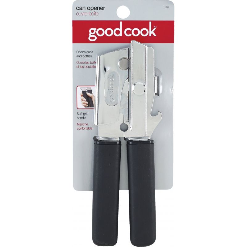 Goodcook Heavy Duty Can Opener Black, Can &amp; Bottle