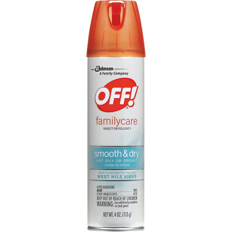 OFF! Family Care Dry Insect Repellent 4 Oz.