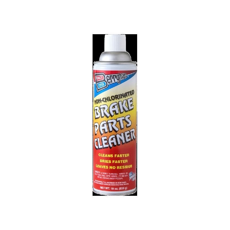 Berryman 2421 Brake Parts Cleaner, 19 oz Aerosol Can, Liquid, Aromatic/Mild Clear