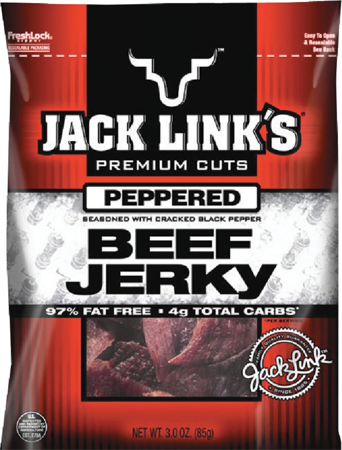 Jack Link's Original Beef Jerky, 10 oz, Resealable Bag