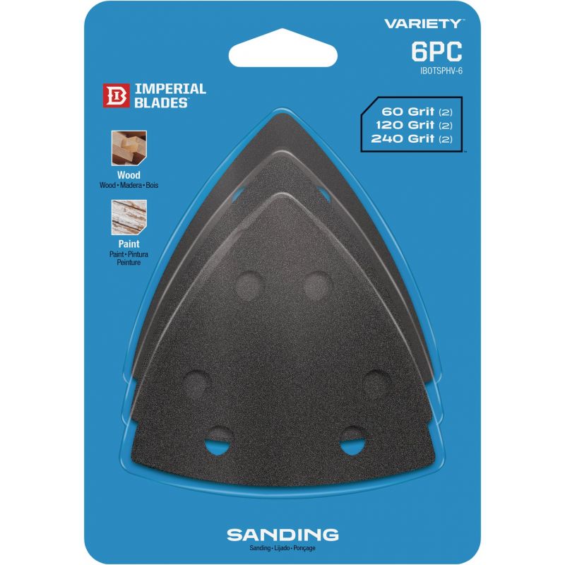 Imperial Blades Triangle Sandpaper Variety Pack