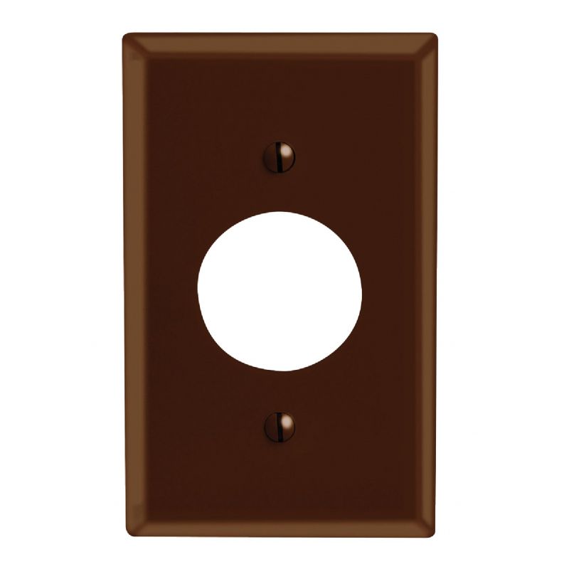 Leviton Standard Outlet Wall Plate Brown