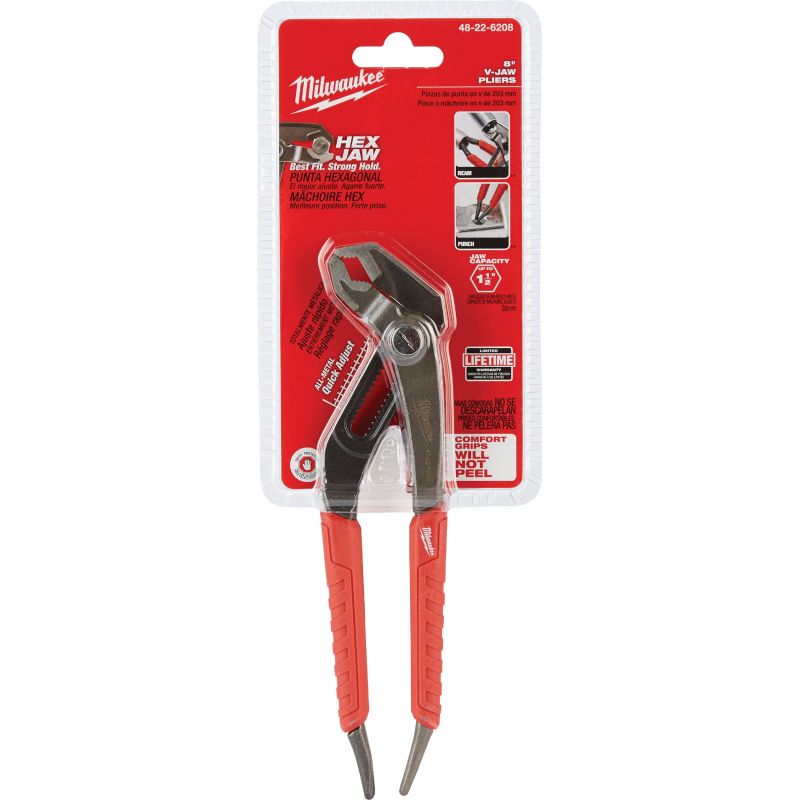 Milwaukee Groove Joint Pliers 8 In.