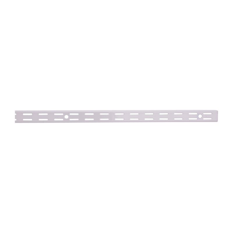 ProSource 25204PHL Shelf Standard, 2 mm Thick Material, 1 in W, 70-1/2 in H, Steel, White White