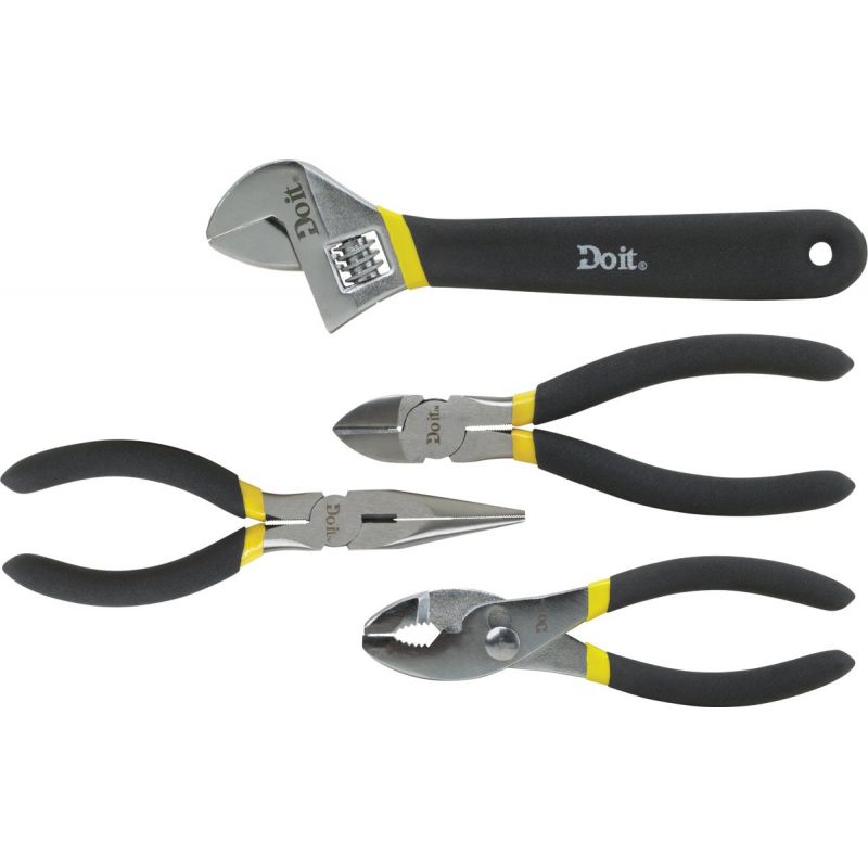 Do it 4-Piece Pliers And Wrench Set