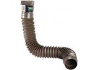 Spectra Metals Ground Spout Square End Downspout Extension Brown