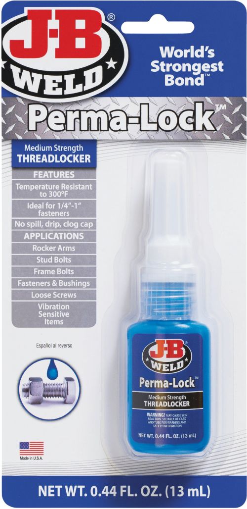 J-B Weld 24206 6 ml Perma-Lock Threadlocker Blue