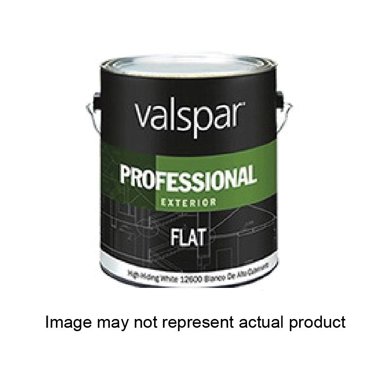 Valspar Value-Plus 7551GAL Latex Paint, Semi-Gloss, White, 1 gal Pail White