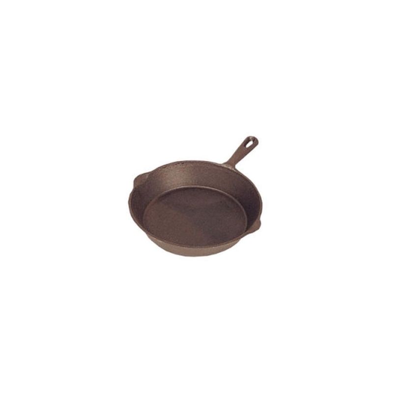 World Famous 1348 Camping Skillet, 10-1/2 in Dia, Cast Iron