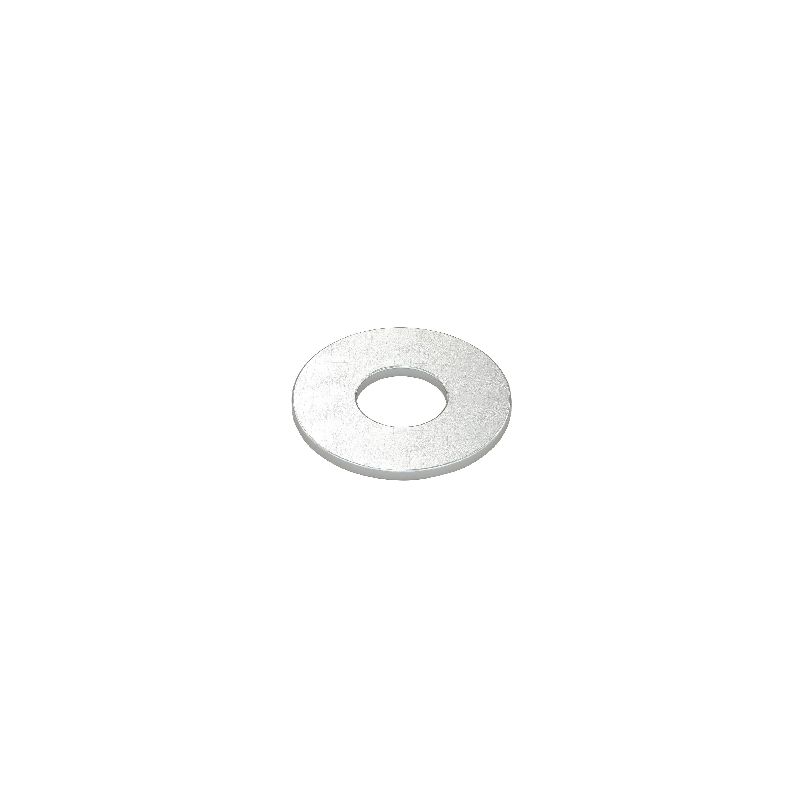 Reliable PWZ316VP Ring Washer, 1/4 in ID, 9/16 in OD, 1/16 in Thick, Steel, Zinc, 100/BX