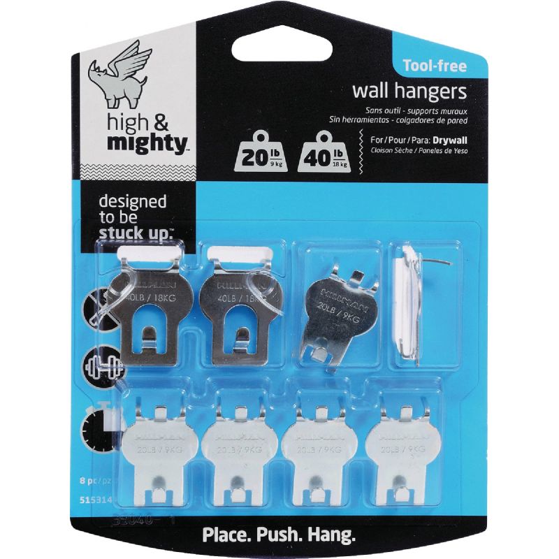 Hillman High and Mighty Picture Hanger Kit 20 To 40 Lb.