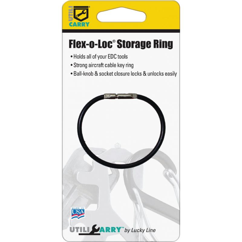 Lucky Line Utilicarry Flex-O-Loc Key Ring