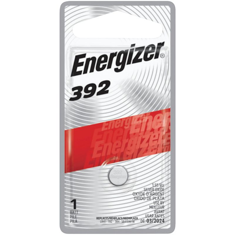 Energizer 392 Silver Oxide Button Cell Battery 44 MAh