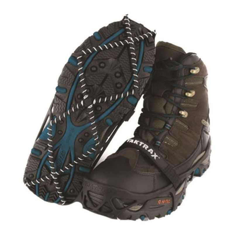 Yaktrax Pro Series 8005 S Shoe Traction Device, Unisex, S, Spikeless, Black S, Black