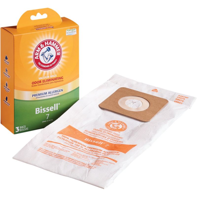 Arm &amp; Hammer Bissell 7 Vacuum Bag 7-1/4 In. X 2-1/8 In.