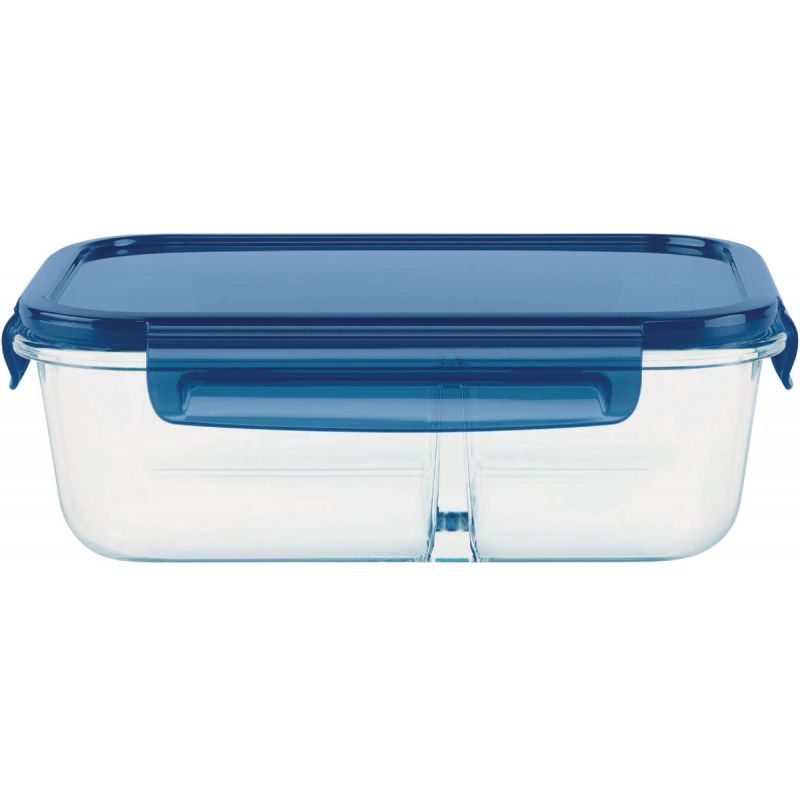 Pyrex MealBox Divided Glass Storage Container 5.5 Cup