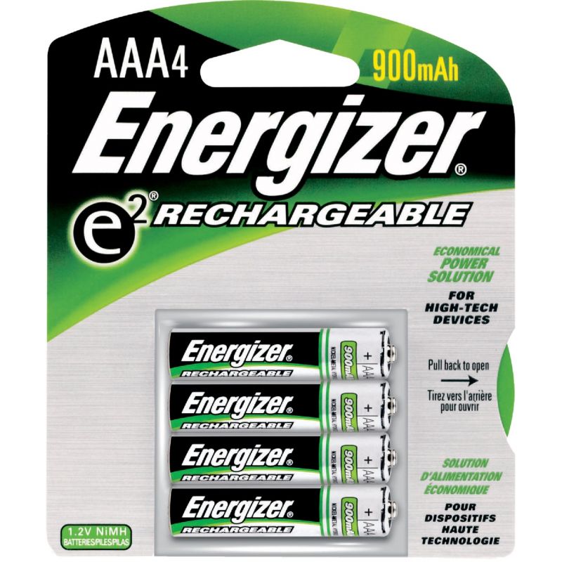 Energizer Recharge AAA Rechargeable Battery 900 MAh