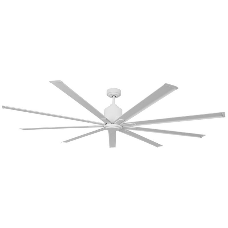 Big Air ICF96WLWH Ceiling Fan, 110 V, 6-Speed, 13,000 cfm Air, White White