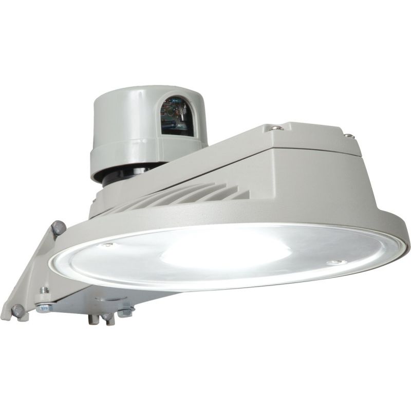 Halo LED 8100-Lumen Outdoor Area Light Fixture Gray