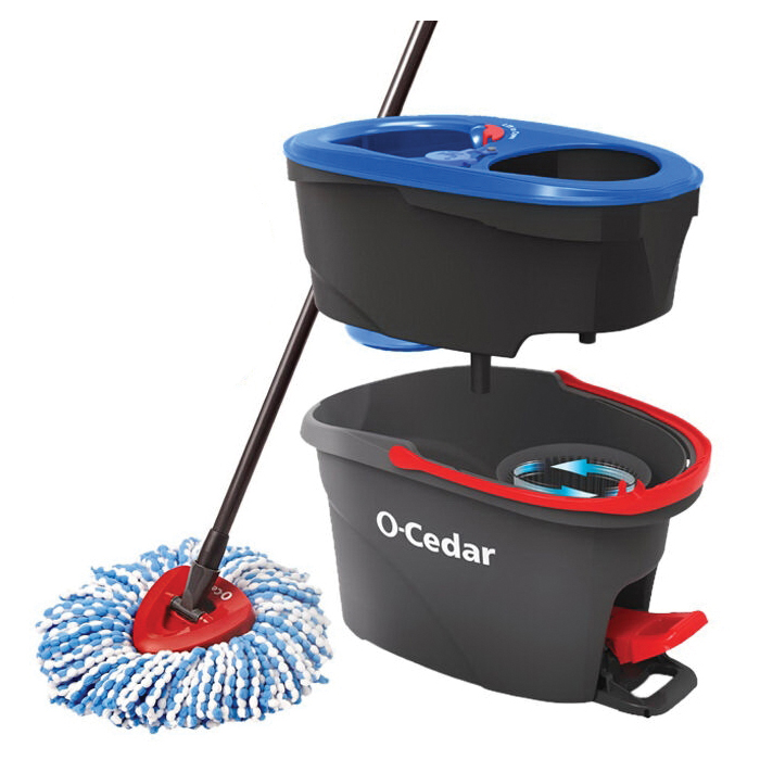 Vileda Spin Mop and Bucket EasyWring RinceClean System 168467