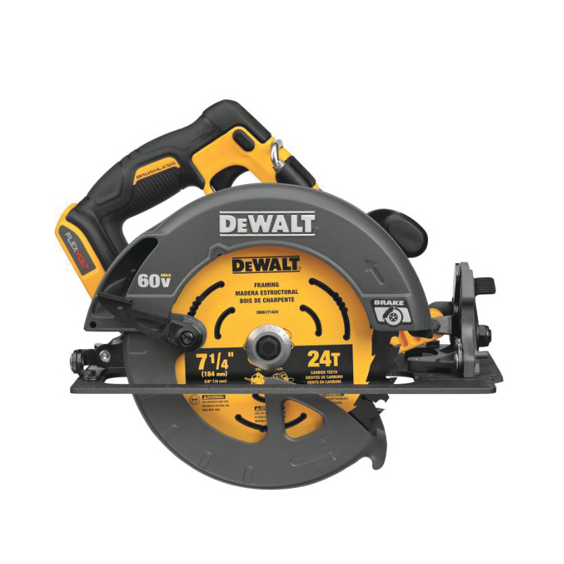 Buy DeWalt 20V MAX Li-Ion Brushless Cordless Circular Saw w/Flexvolt  Advantage Tool Only