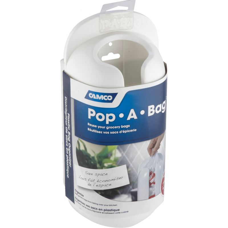 Pop-A-Bag RV Pop-Up Dispenser White