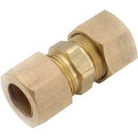 Anderson Metals Brass Tube Fitting, Union, 3/4 x 3/4 Compression