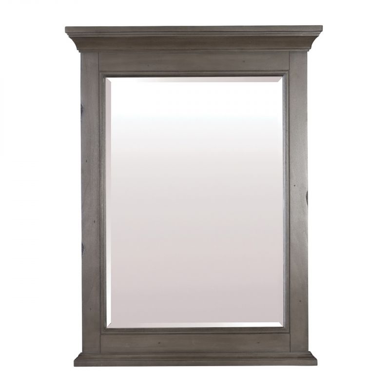 Craft + Main Brantley Series BAGM2432 Framed Mirror, Rectangular, 24 in W, 32 in H, Wood Frame, Wall