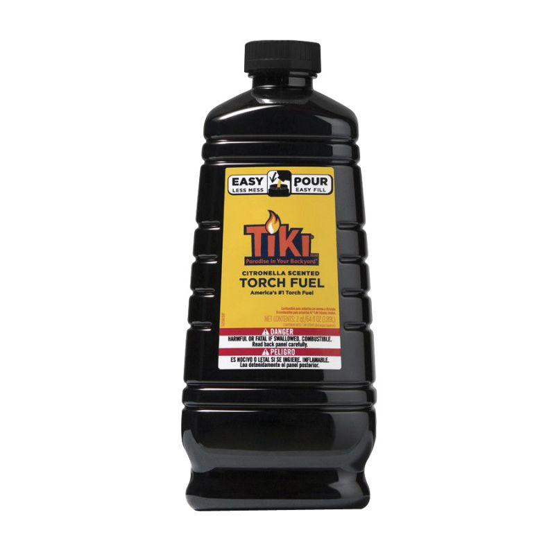 Tiki 1216153 Citronella Torch Fuel, Lemongrass, 64 oz, Bottle