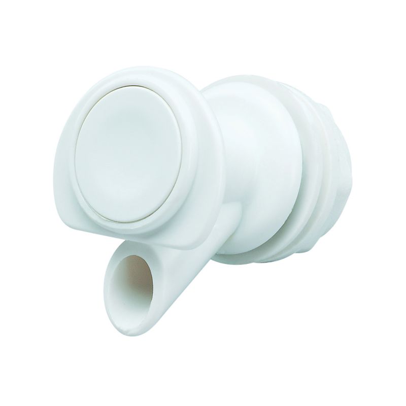 IGLOO 00024009 Water Cooler Spigot, Plastic, White, For: 1, 2, 3, 5 and 10 gal Plastic Coolers White