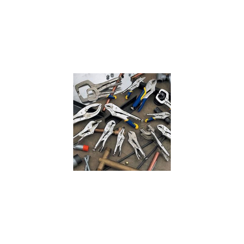 Irwin The Original Series 902L3 Locking Plier with Wire Cutter, 5 in OAL, 1-1/8 in Jaw Opening, Trigger Release Handle
