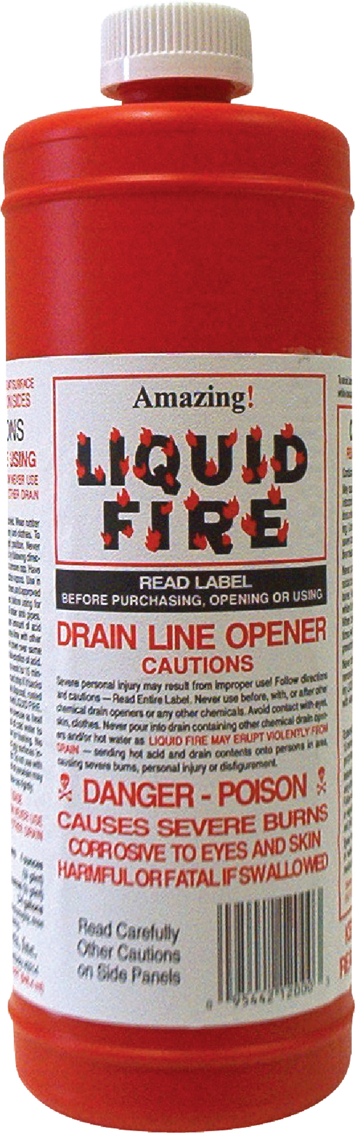 rukken last Speeltoestellen Buy Liquid Fire Drain Line Opener 32 Oz. (Pack of 12)