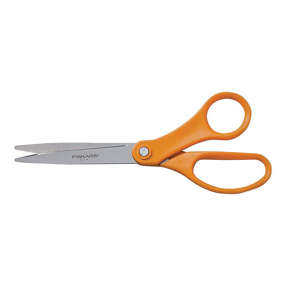 Fiskars 01-005409 All-Purpose Scissor, 8 in OAL, 3-1/10 i