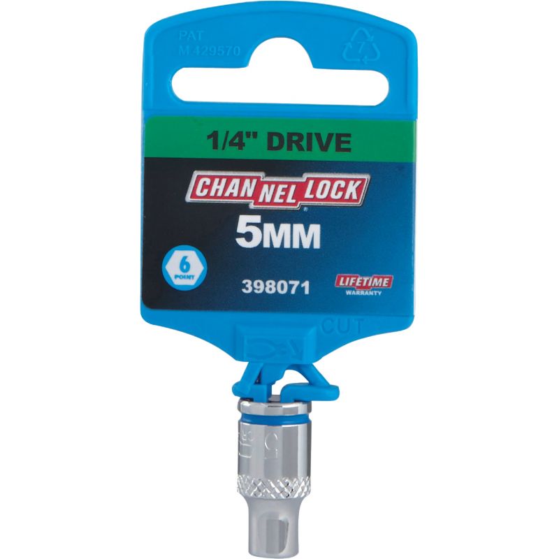 Channellock 1/4 In. Drive Socket 5 Mm