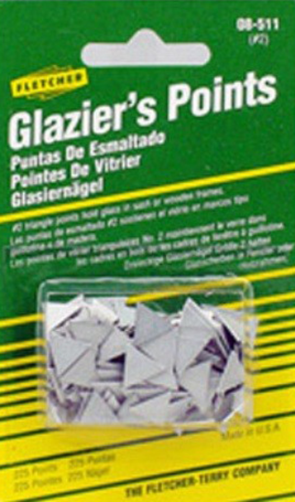 Buy Fletcher Terry Triangle Glazier Points (Pack of 10)
