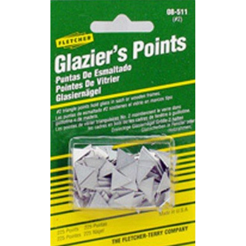 Fletcher Terry Triangle Glazier Points (Pack of 10)