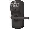 Schlage Electronic Keypad Entry Latitude Lever with Plymouth Trim