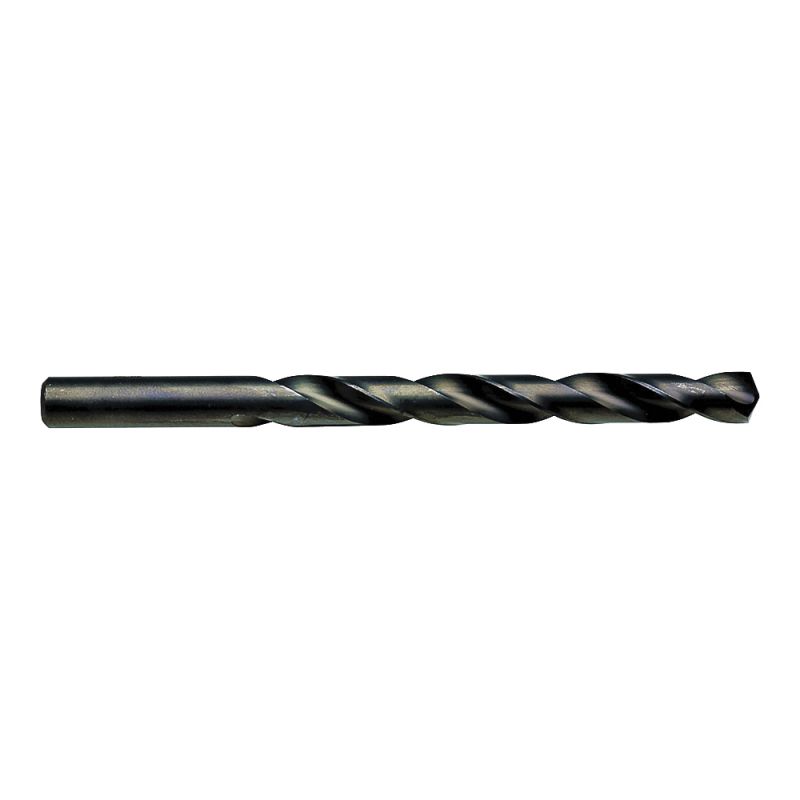 Irwin 67521 Jobber Drill Bit, 21/64 in Dia, 4-5/8 in OAL, Spiral Flute, 1-Flute, 21/64 in Dia Shank, Cylinder Shank