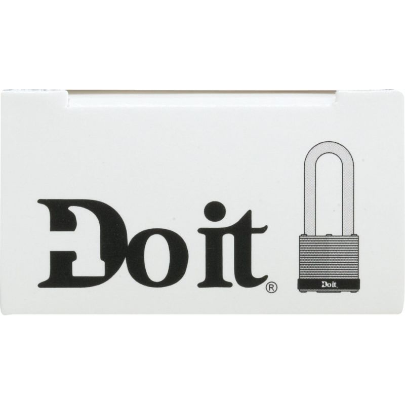 Do it 1-1/2 In. Laminated Steel Keyed Padlock With 2 In. Shackle Clearance