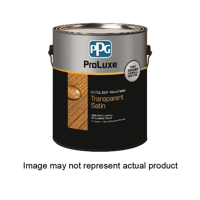 PPG Proluxe Cetol SIK44078/01 Wood Finish, Transparent, Natural, Liquid, 1 gal, Can Natural
