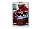 Brawny Pick-A-Size 44373 Paper Towel, 5-1/2 in L, 11 in W, 2-Ply, 1/PK White (Pack of 6)