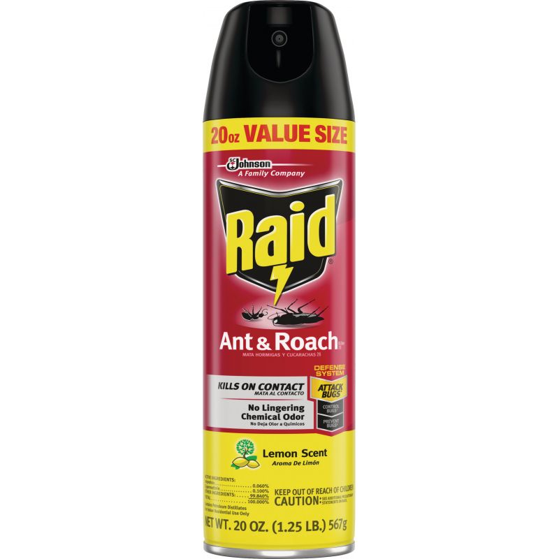 Raid Ant &amp; Roach Killer 17.5 Oz., Aerosol Spray
