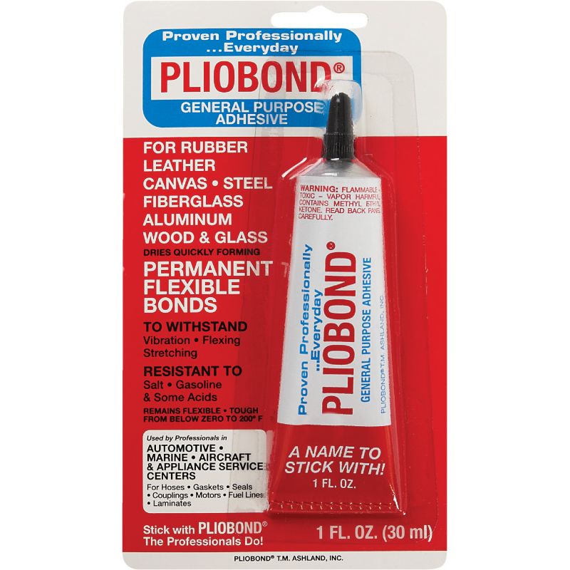 Pliobond Multi-Purpose Flexible Adhesive Amber, 1 Oz.