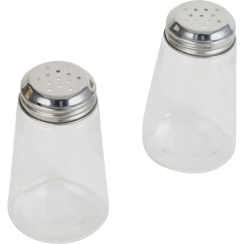 Gemco Glass Salt &amp; Pepper Shaker Set 3 Oz., Clear