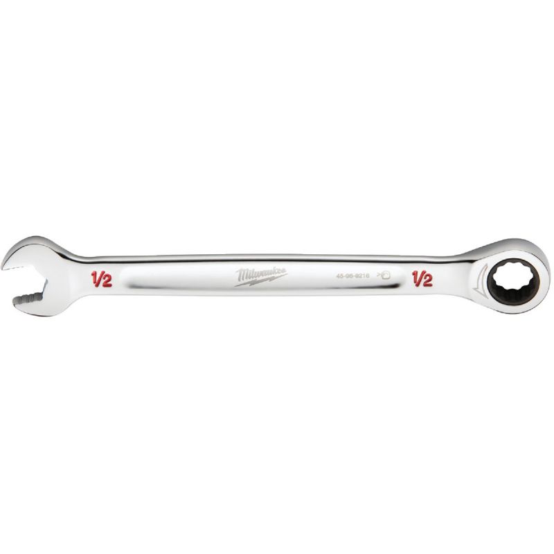 Milwaukee Ratcheting Combination Wrench 1/2 In.