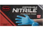 Boss Nitrile Disposable Gloves XL, Blue