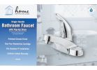 Home Impressions 1-Handle Metal Bathroom Faucet with Pop-Up Traditional