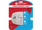First Alert Plug-In Carbon Monoxide Alarm White