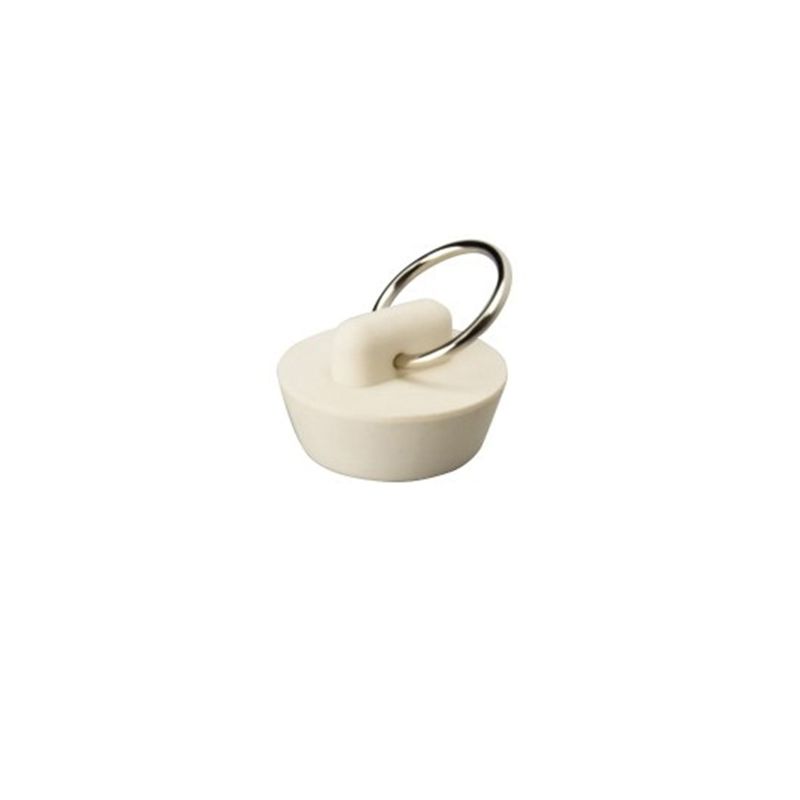 Moen M-Line Series M2330 Stopper with Metal Ring, Rubber, White White