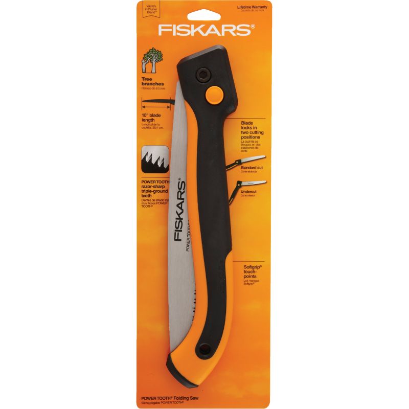 Fiskars Power Tooth Softgrip Folding Pruning Saw 10 In.